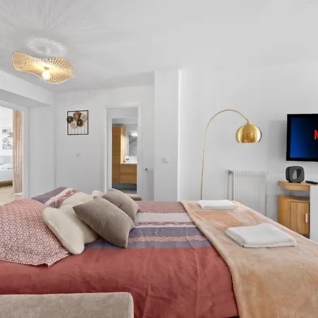 Διαμέρισμα Coeur De - A 300m Des Plages - Parking - Fn