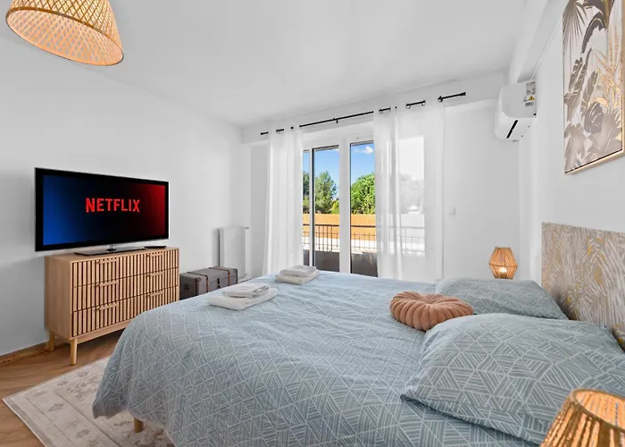 Coeur De - A 300m Des Plages - Parking - Fn * Αντίμπ